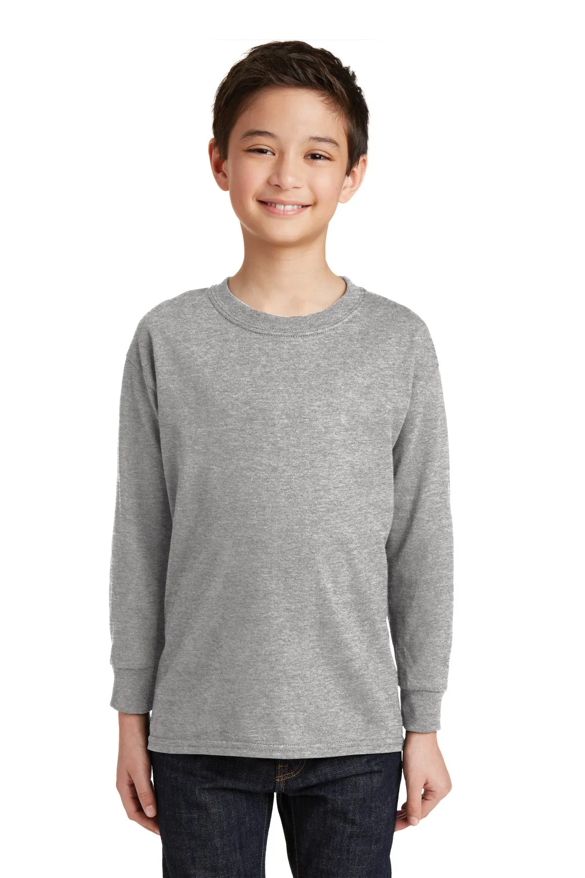 Gildan Customizable Youth Long-Sleeve Plain T-Shirt - Unisex