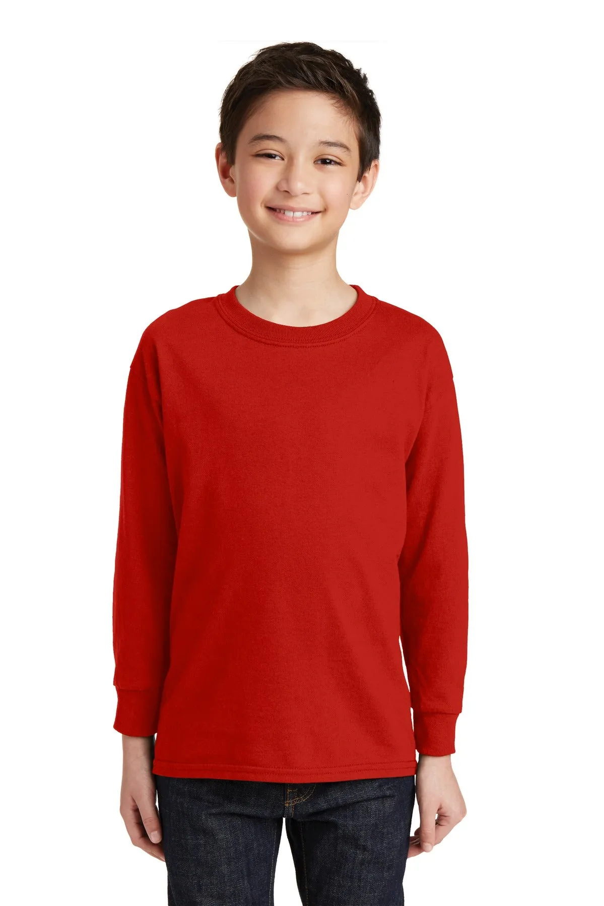 Gildan Customizable Youth Long-Sleeve Plain T-Shirt - Unisex