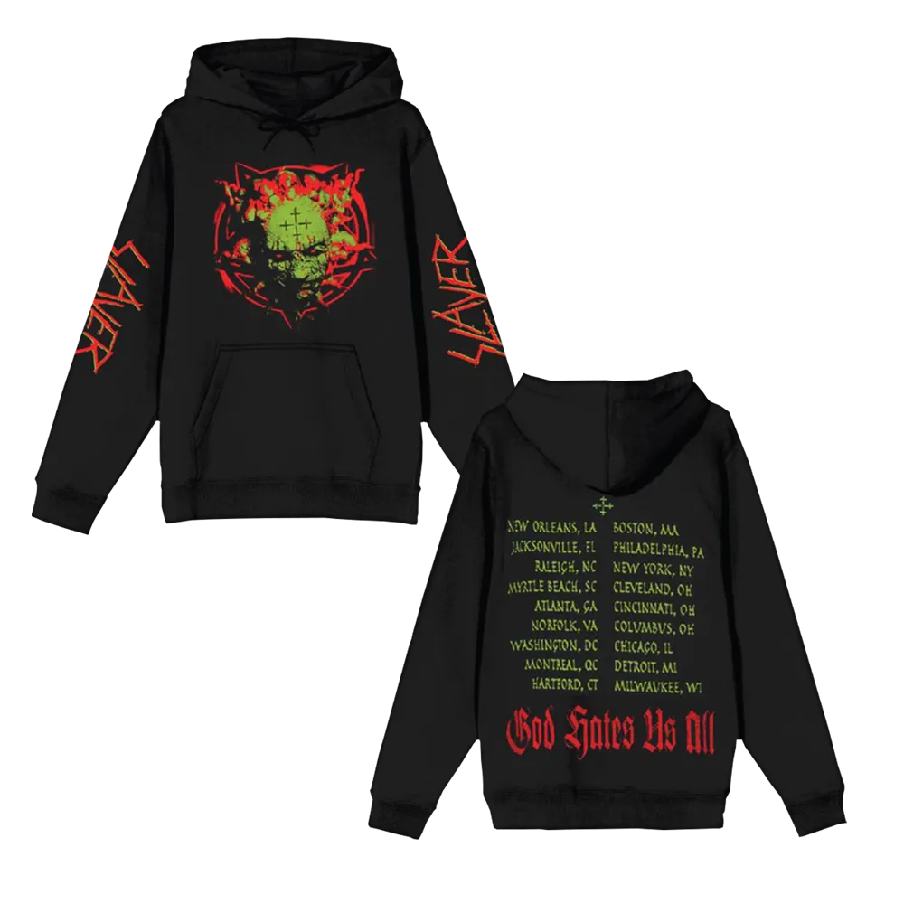 God Hates Us All Tour Hoodie