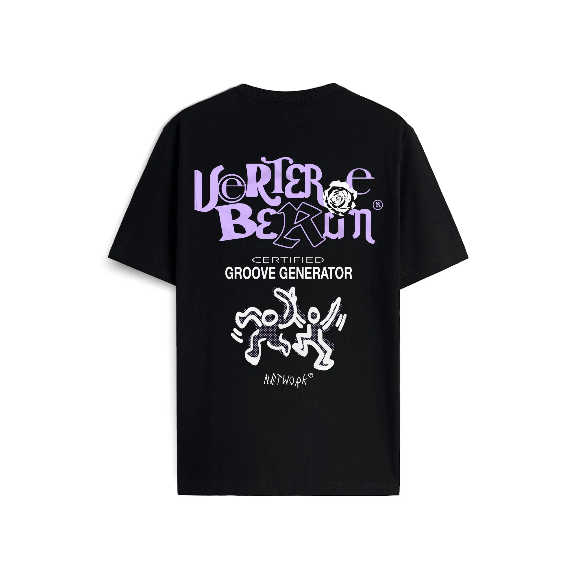 GROOVE GENERATOR T-SHIRT - BLACK