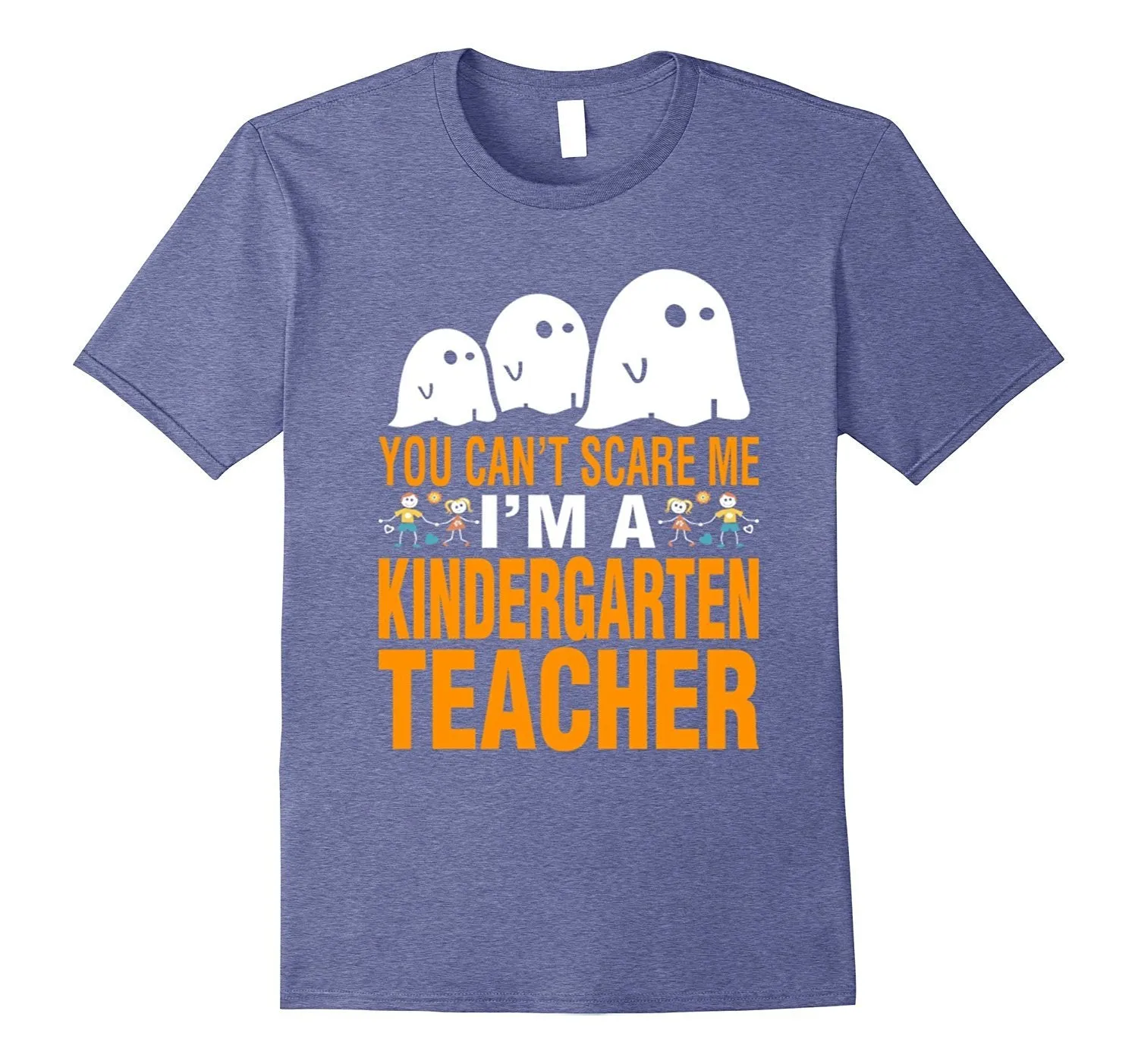 Halloween You Cant Scare Me I'm Kindergarten Teacher T-Shirt