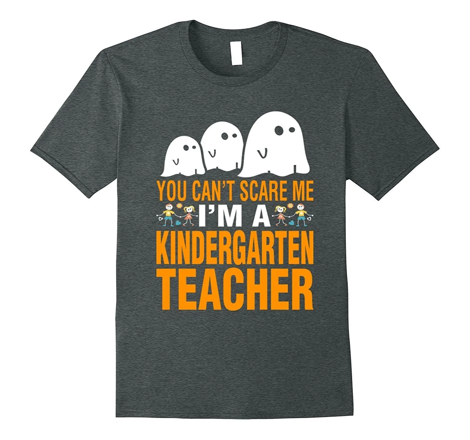 Halloween You Cant Scare Me I'm Kindergarten Teacher T-Shirt