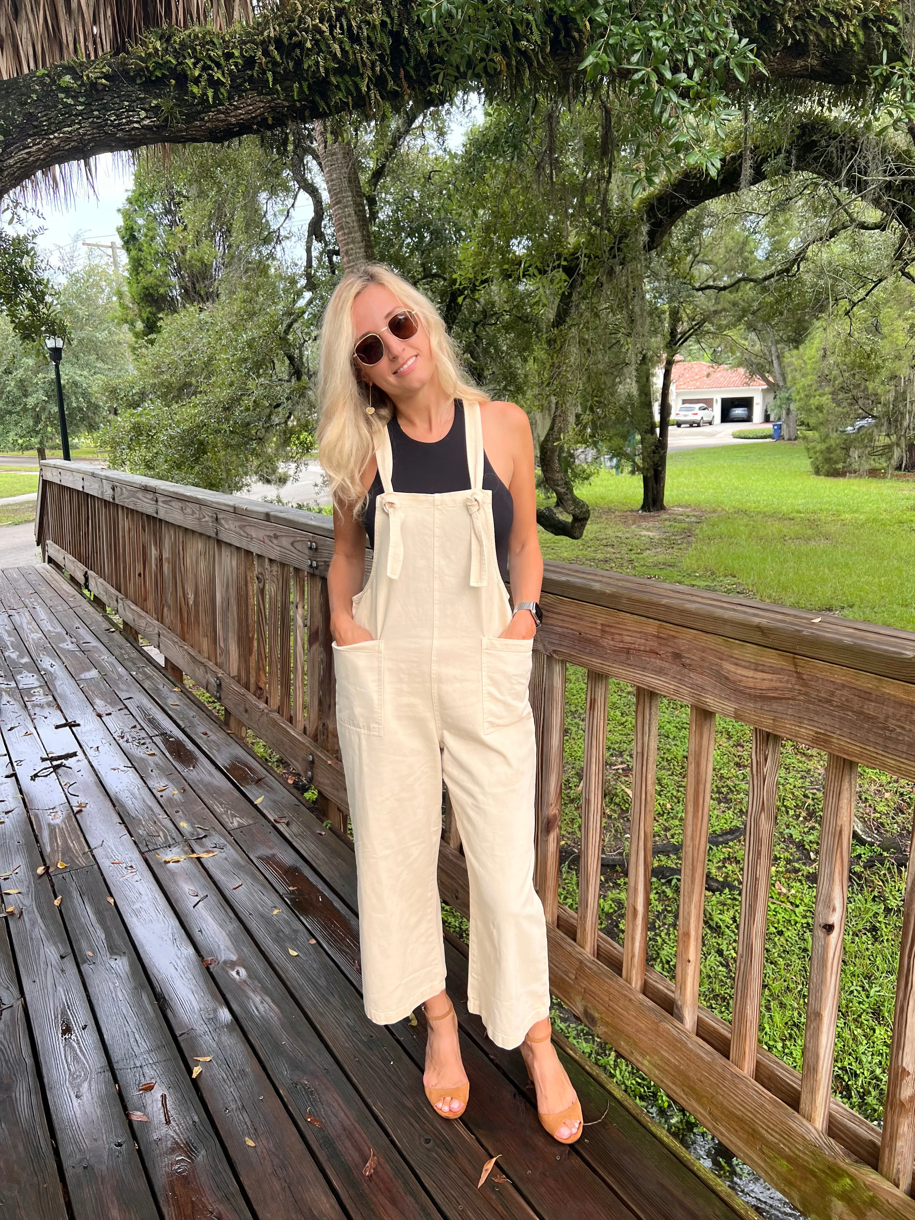 HARLEY JUMPSUIT IN OATMEAL