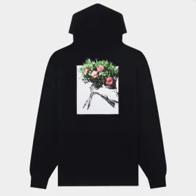 Hockey Skateboards - Roses Pullover Hooded Sweatshirt - Black