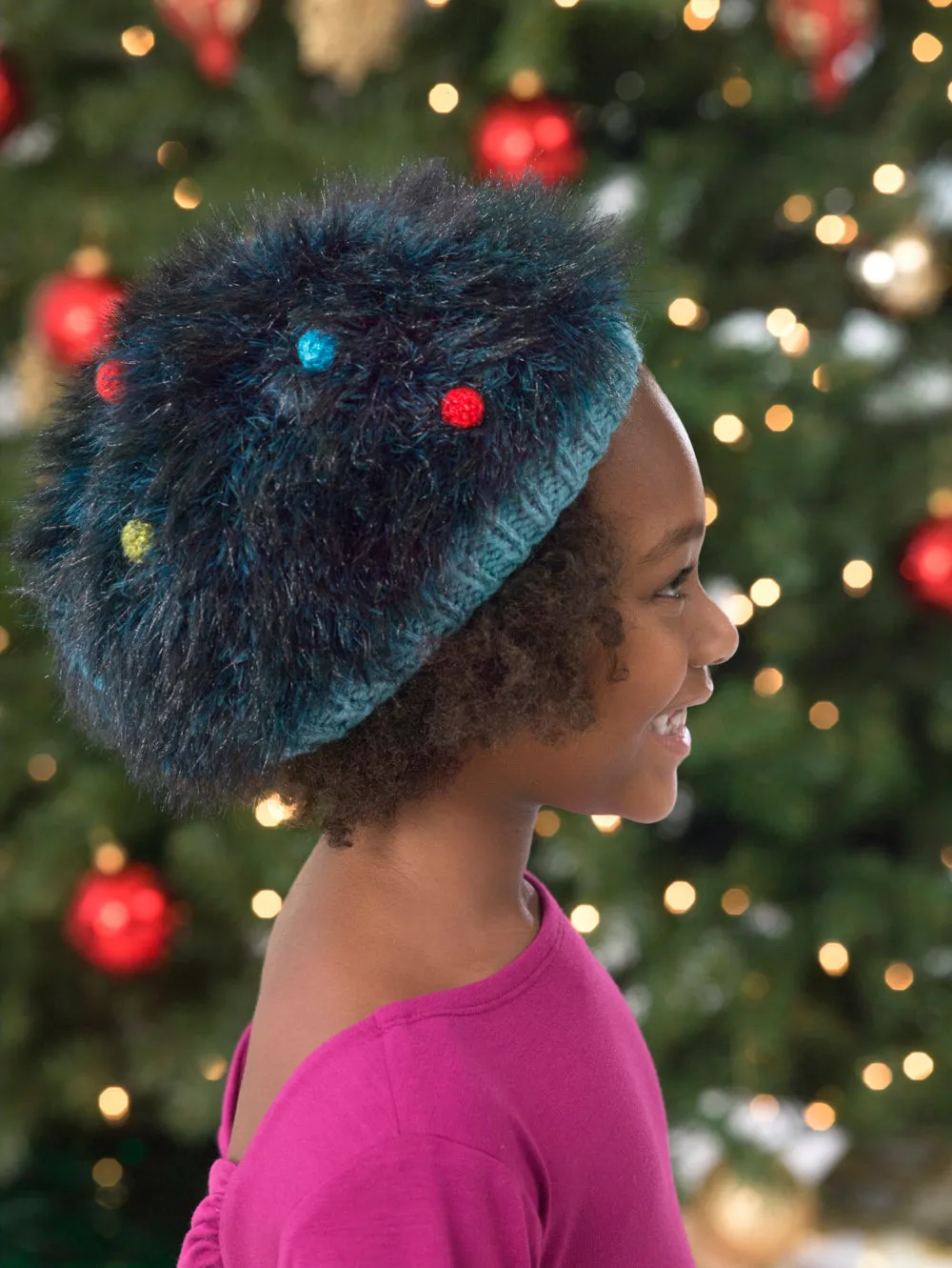 Holiday Lights Hat (Knit)