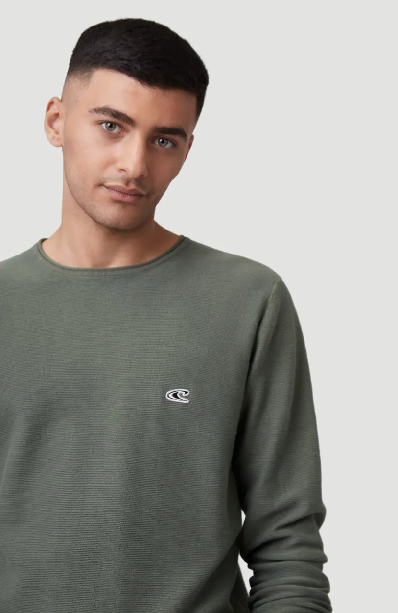 Jack's Fav Pullover | Olive Leaves -A