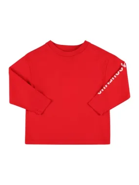 Jacquemus   Printed cotton jersey t-shirt 