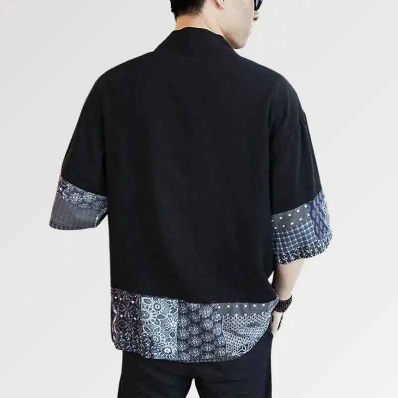 Japanese Mens Kimono Jacket 'Mitsuo'