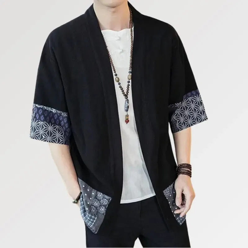 Japanese Mens Kimono Jacket 'Mitsuo'