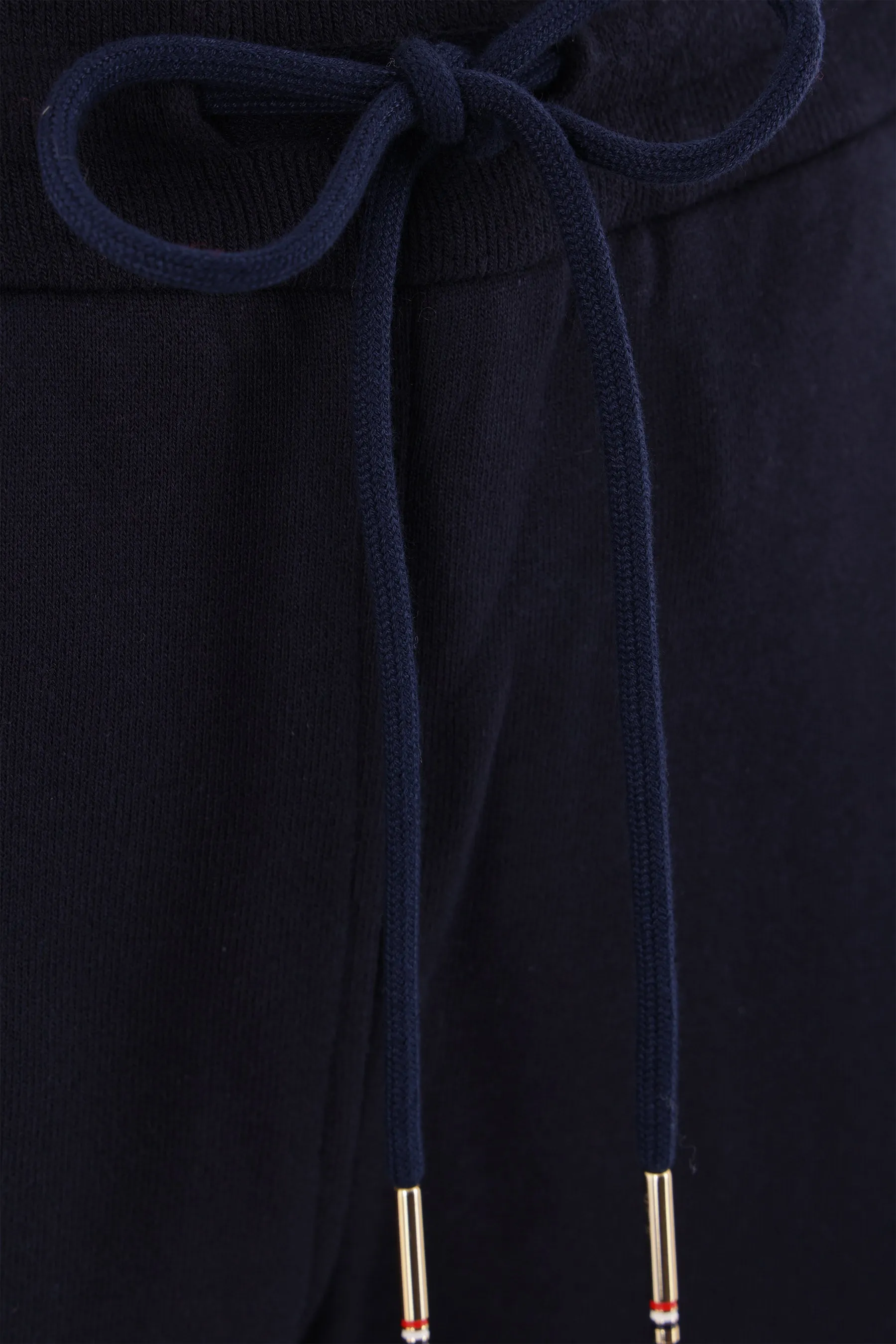 jersey joggers with 4-Bar detail