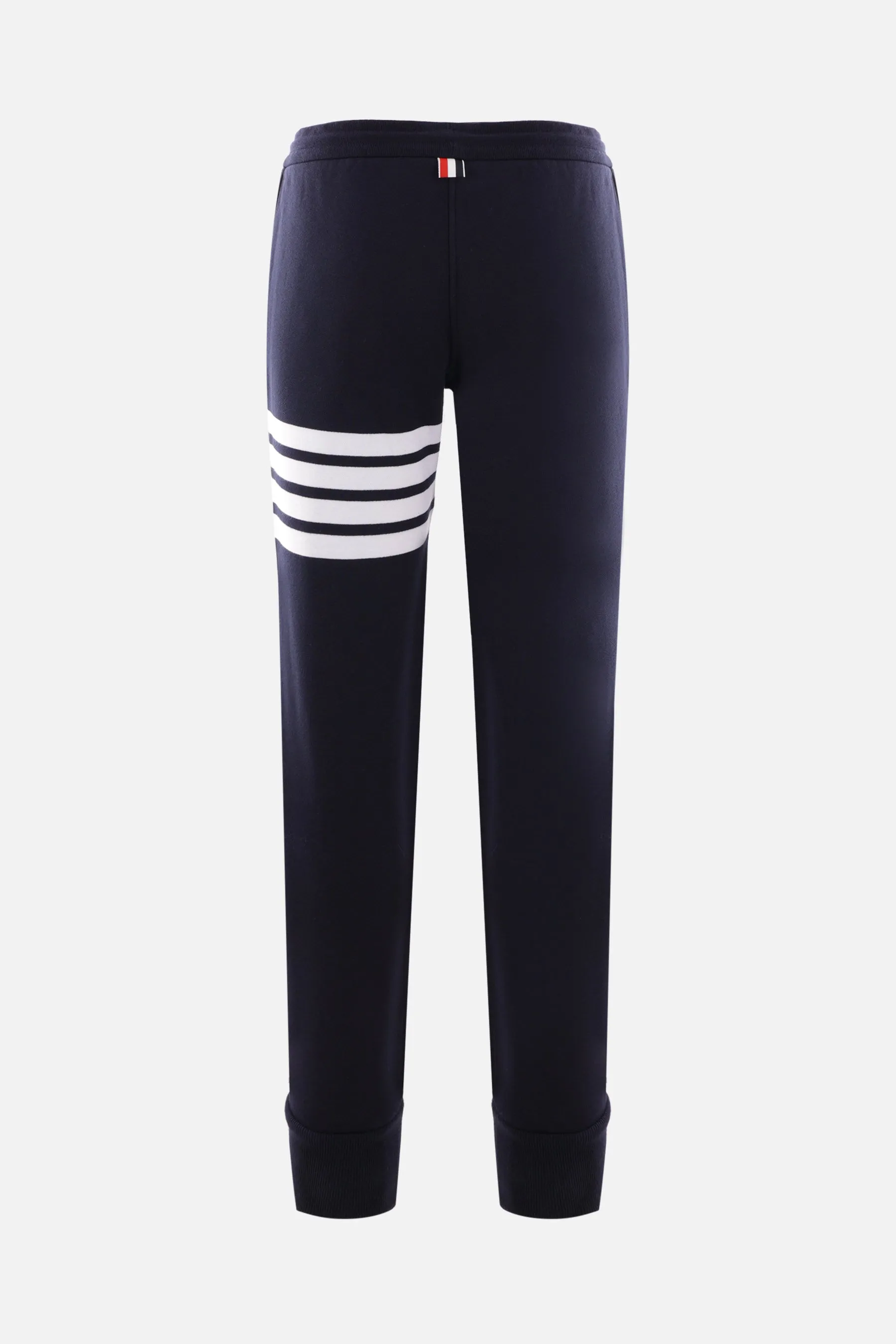 jersey joggers with 4-Bar detail