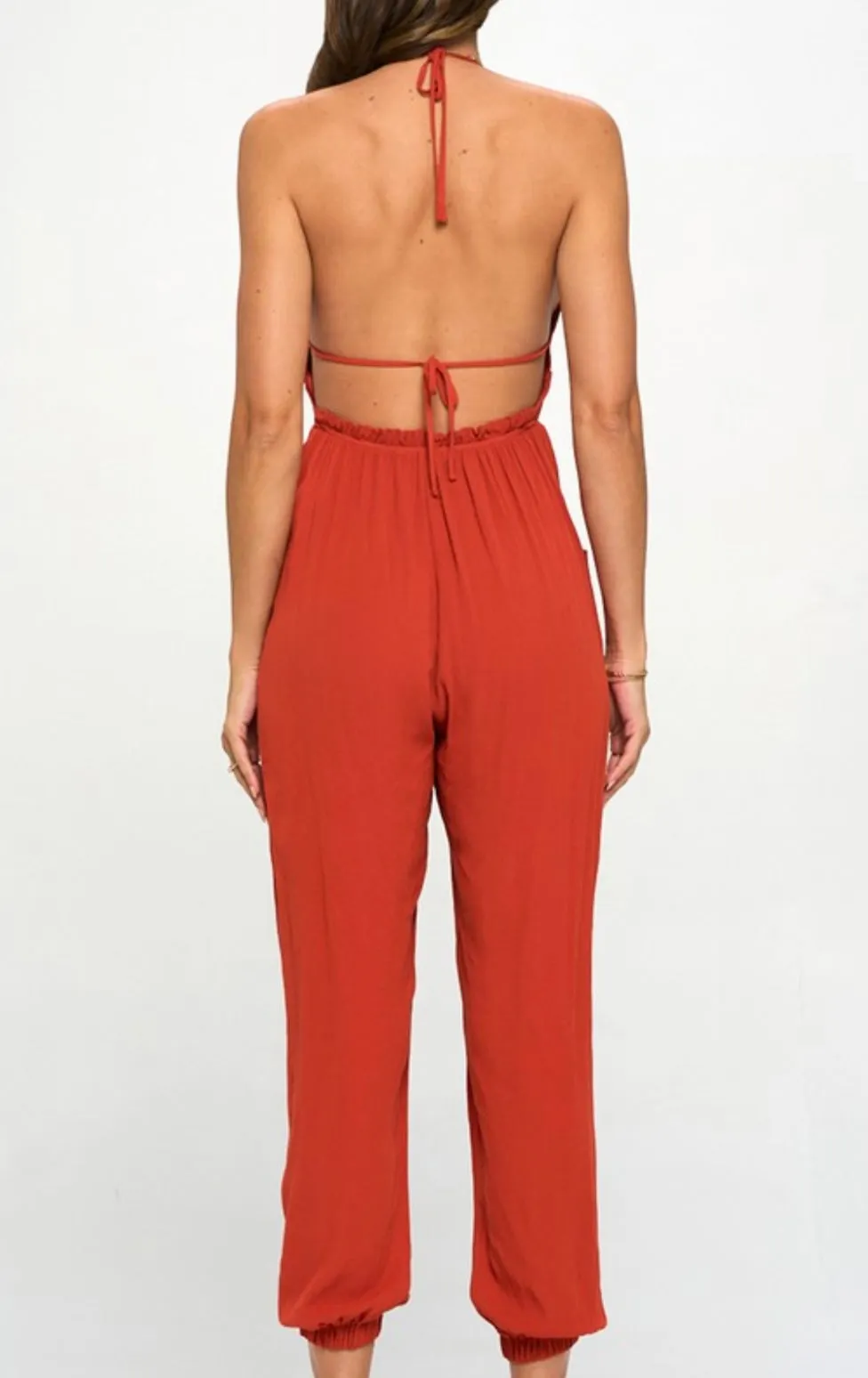 Kiki Halter Jumpsuit