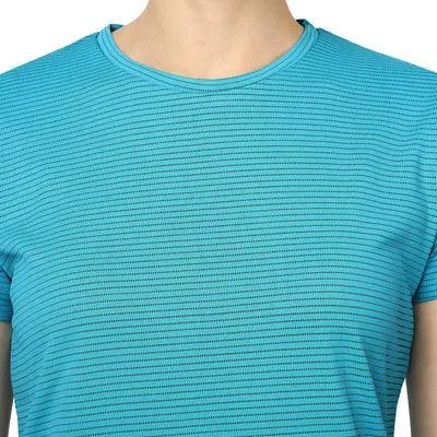 Kronos DRI-FIT Crew Neck Tee | Women's | Indian Blue | KIBI Sports