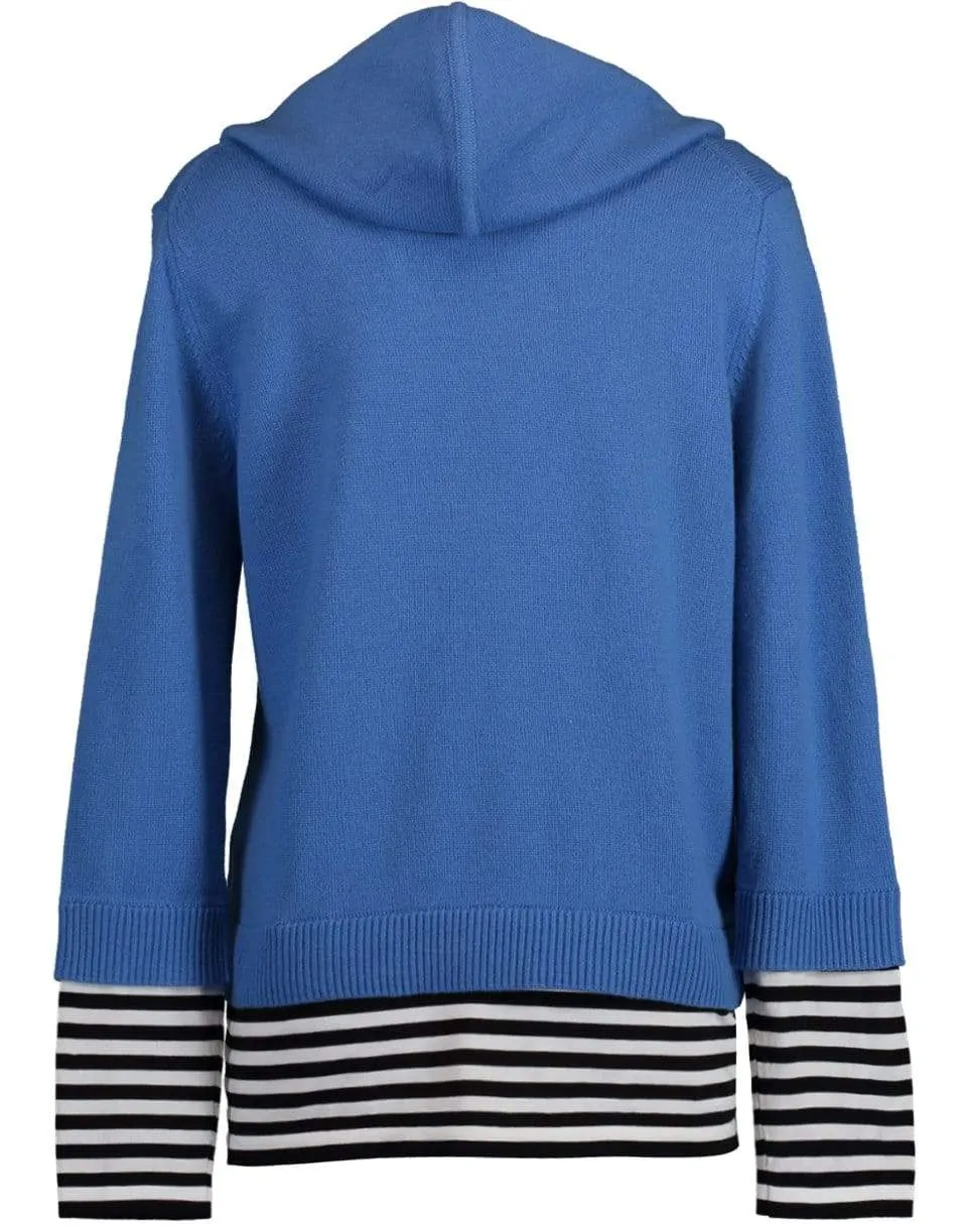 Layered Pullover Hoodie