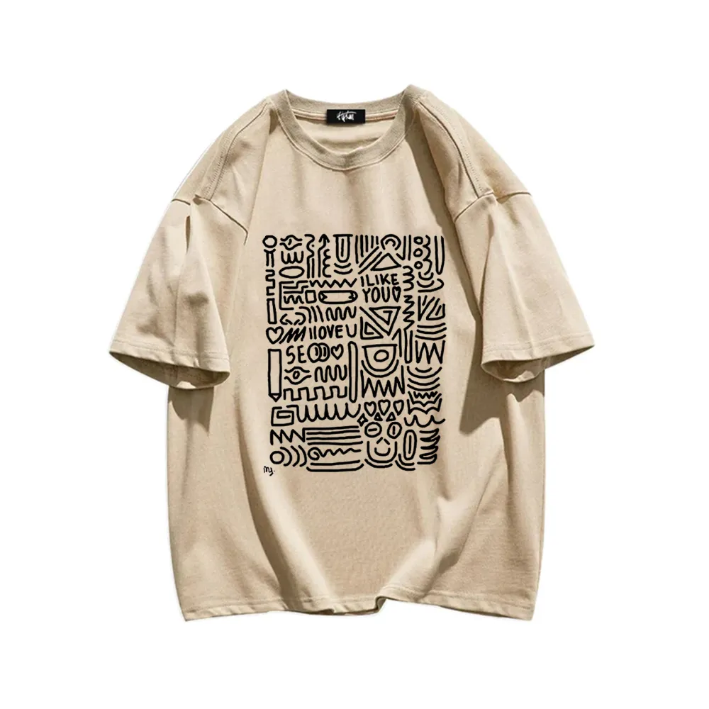 “Line Pattern” T-shirt