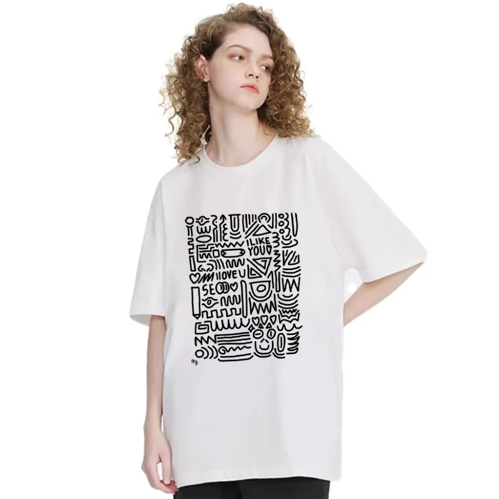 “Line Pattern” T-shirt