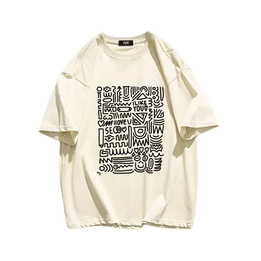 “Line Pattern” T-shirt