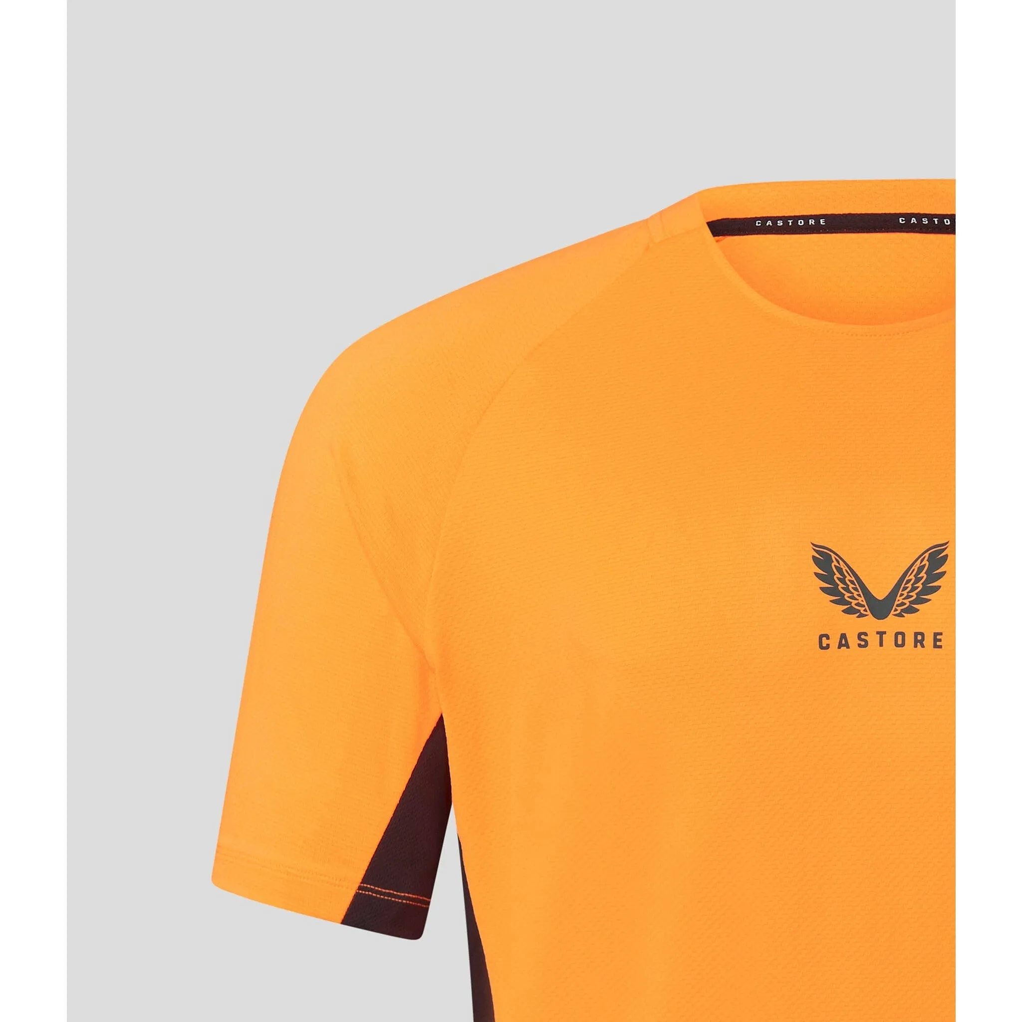 McLaren F1 Men's Performance Tech T-Shirt- Phantom/Papaya