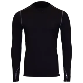 Men's Micro-Elite Chamois Crewneck - Black