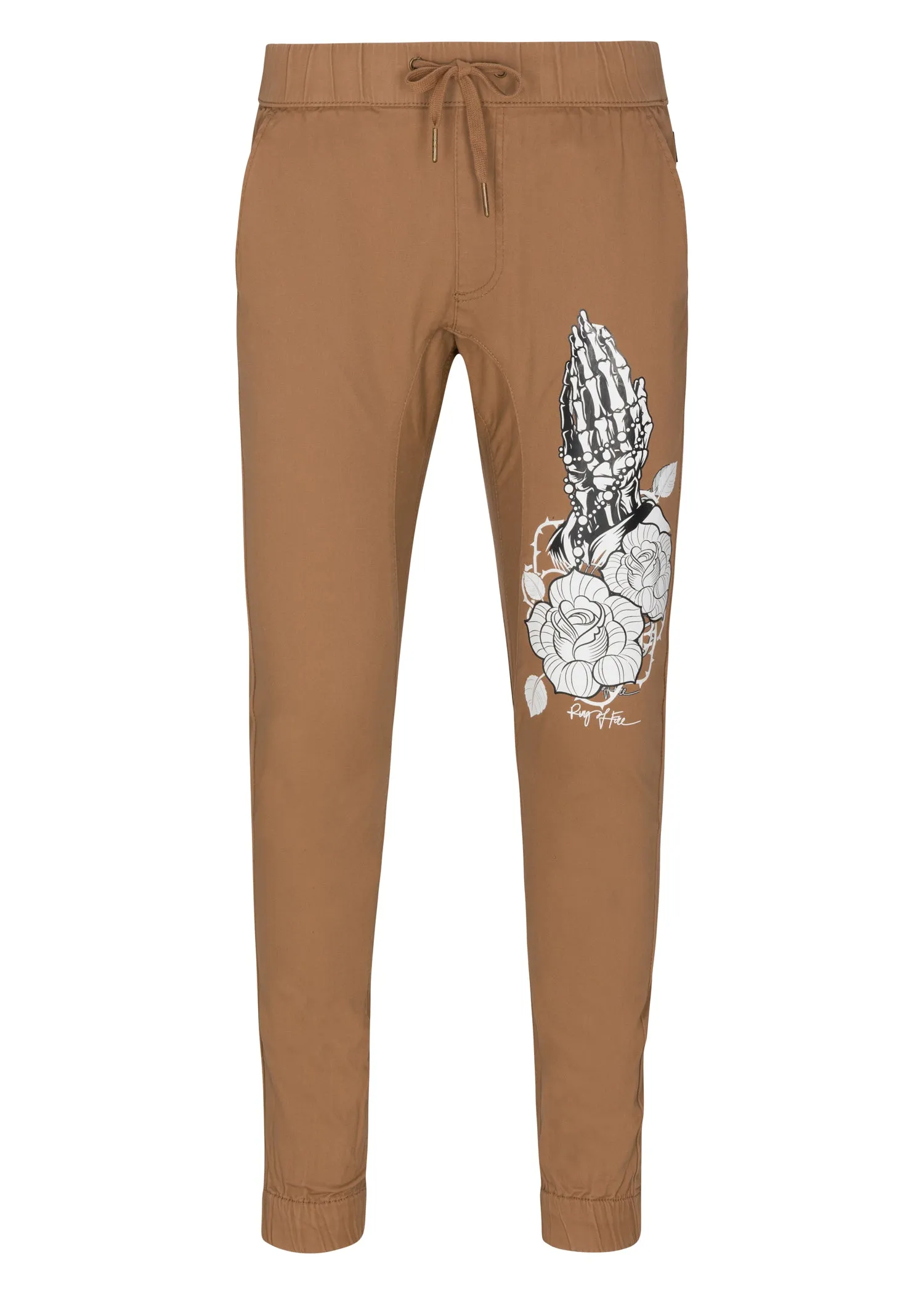 MEN'S PRINTED KNIT JOGGERS