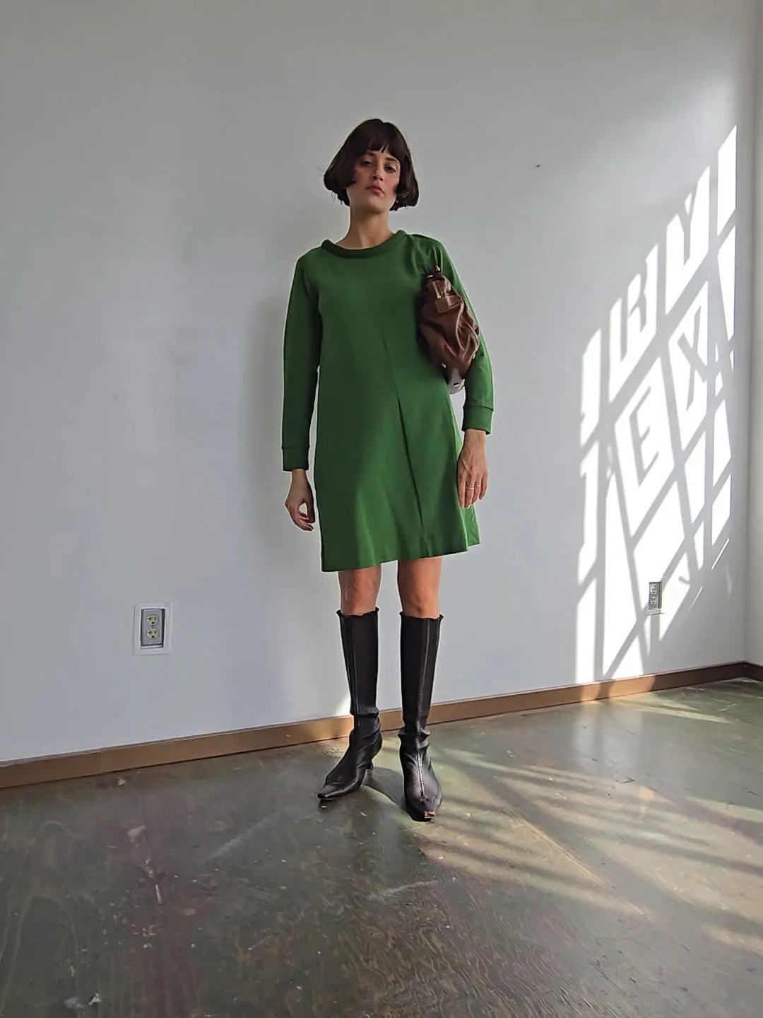 Missoni Grass Green Knit Dress (M)