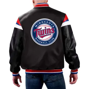 MLB Minnesota Twins Leather Jacket