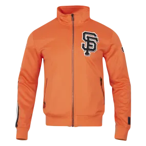 MLB SAN FRANCISCO GIANTS CLASSIC MEN'S DK TRACK JACKET (ORANGE)