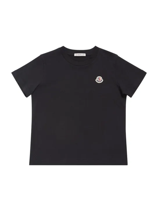 Moncler   Logo cotton t-shirt 