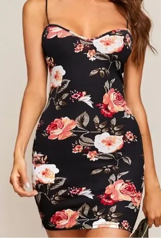 Mozzano Floral Bodycon