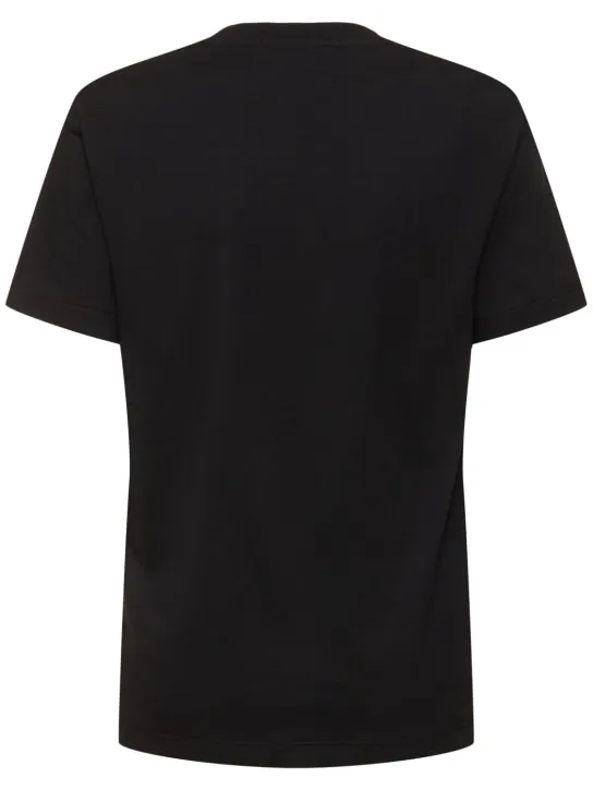 MSGM   Cotton jersey logo t-shirt 