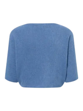 Neline Woman Pullover Blue | Stapf