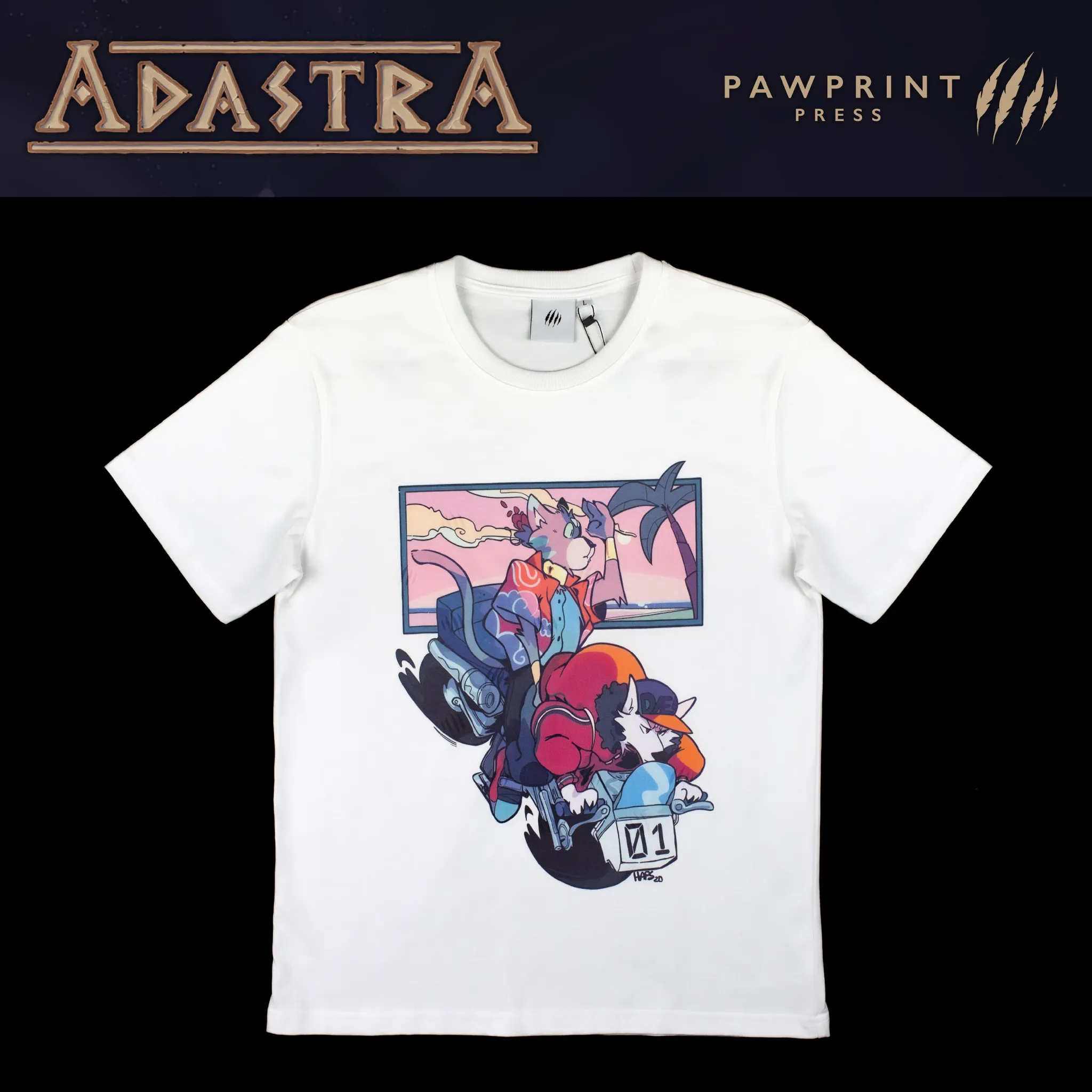 [NEW SIZE] Adastra: Cassius & Alexios T-Shirt