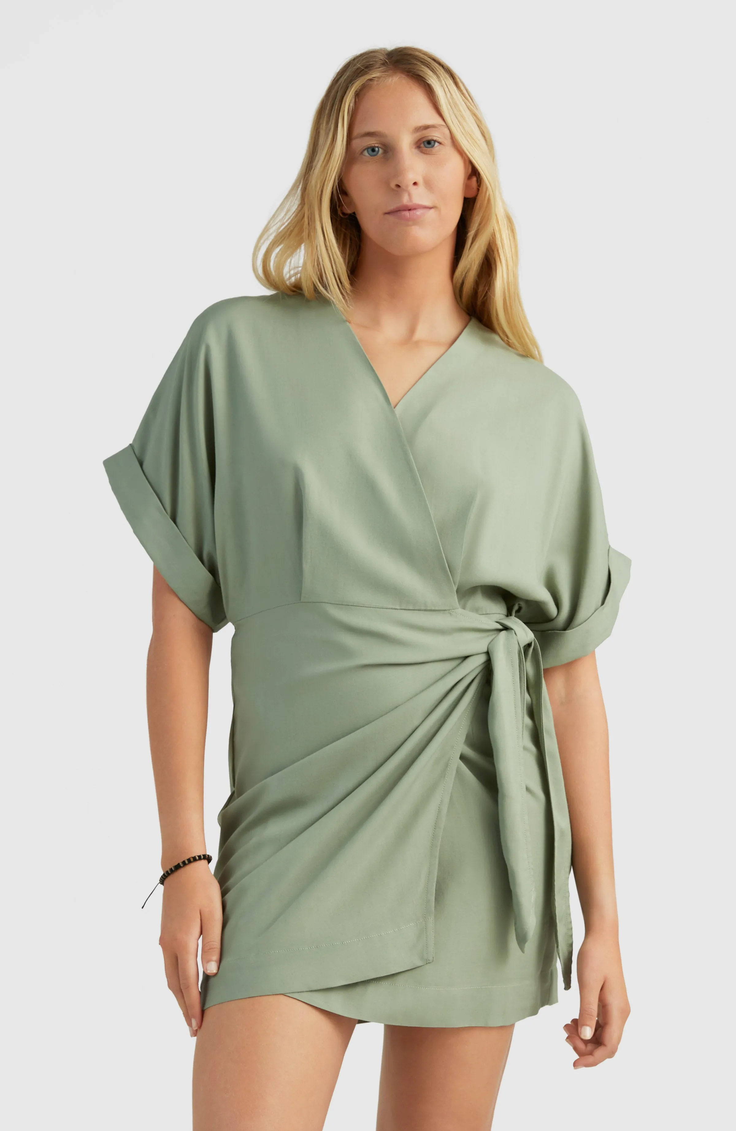 Oliana Wrap Dress | Lily Pad