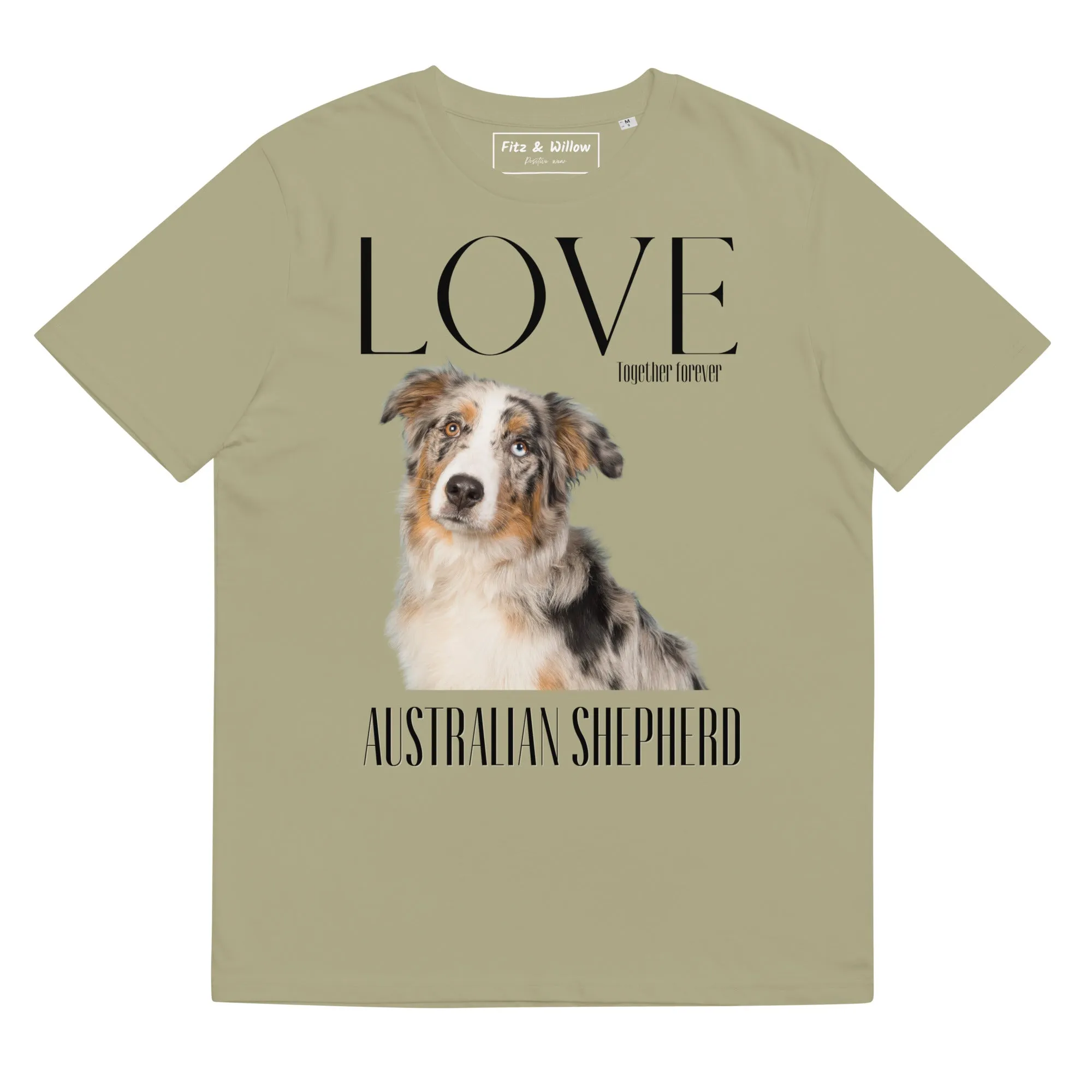 Organic cotton t-shirt Australian Shepherd Lovers