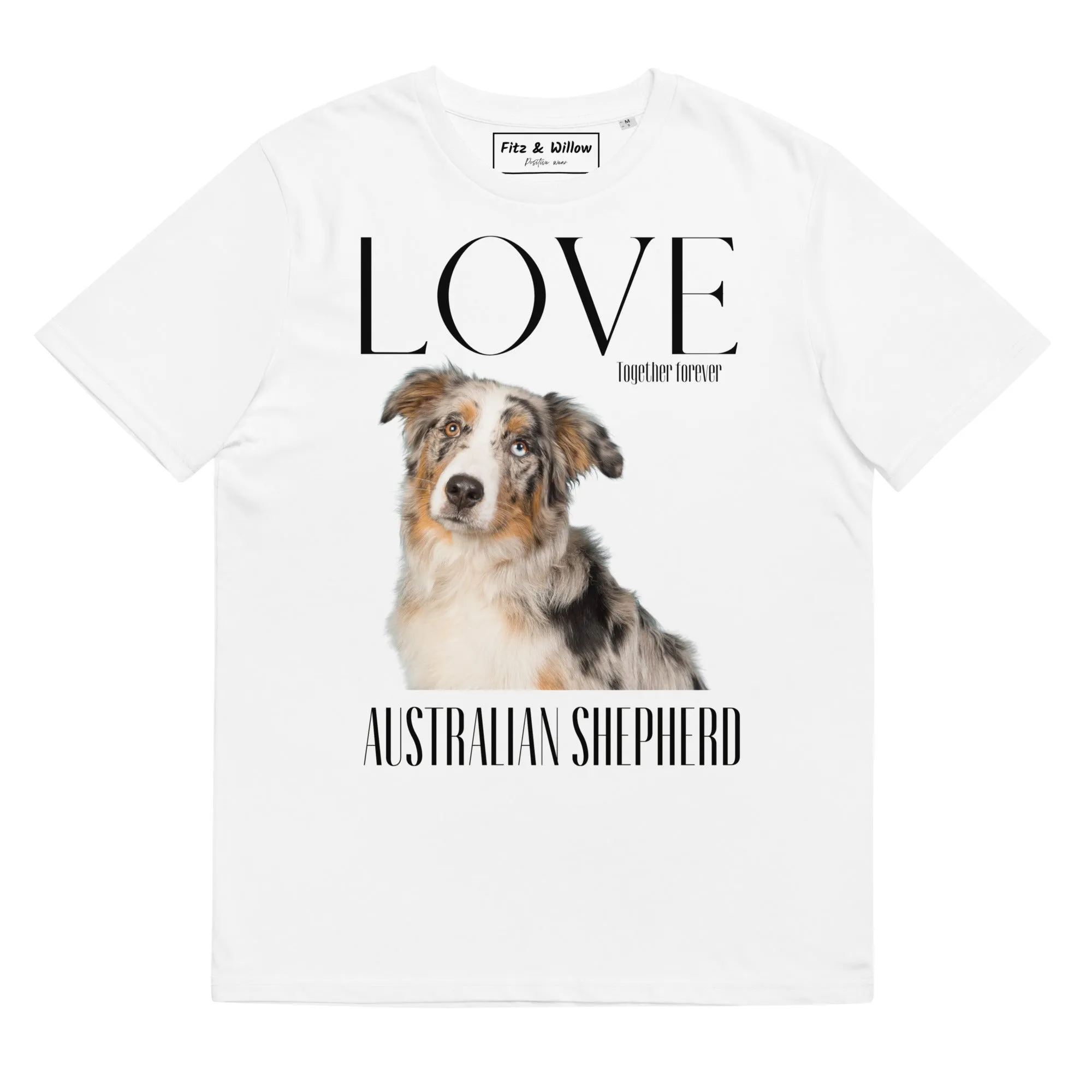 Organic cotton t-shirt Australian Shepherd Lovers