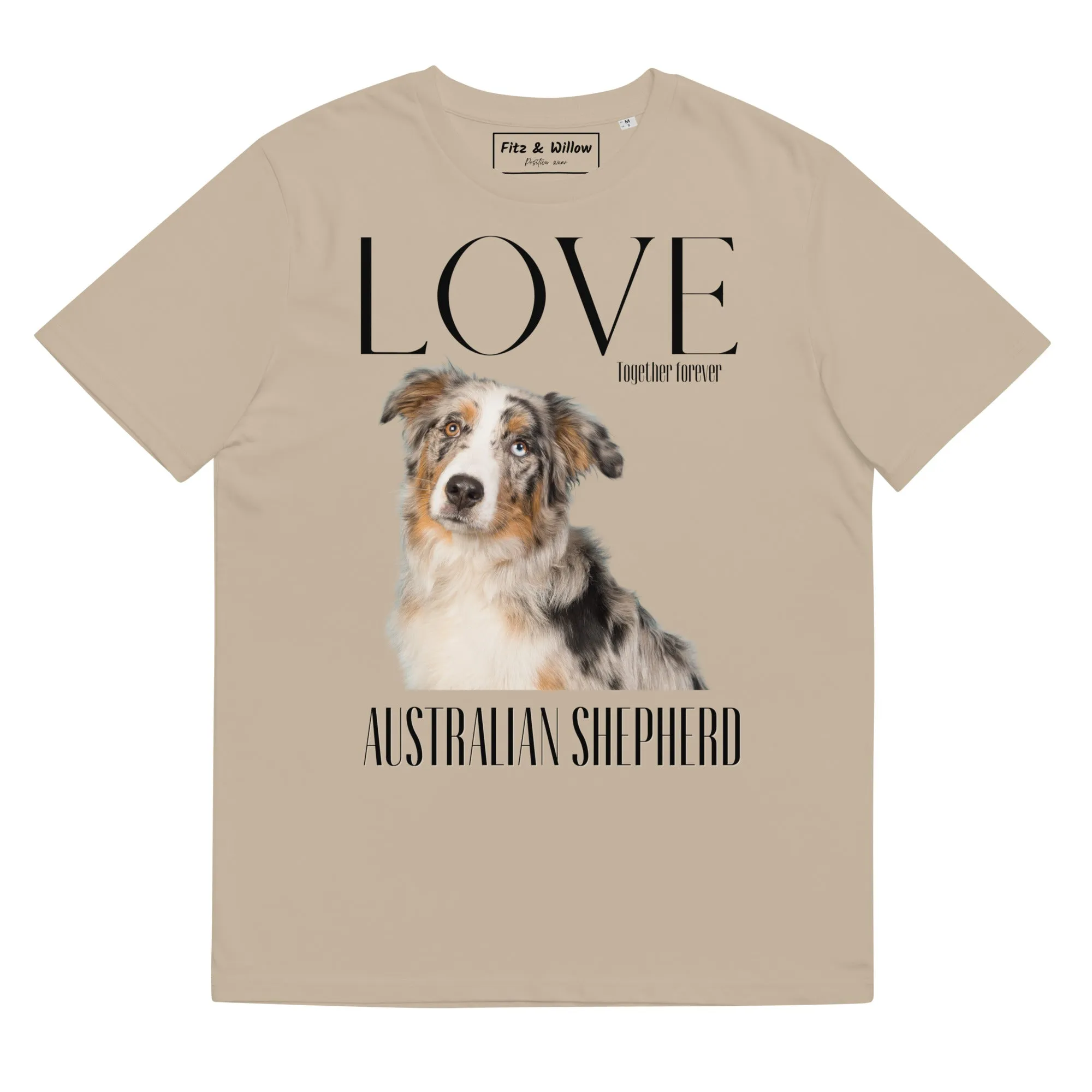 Organic cotton t-shirt Australian Shepherd Lovers