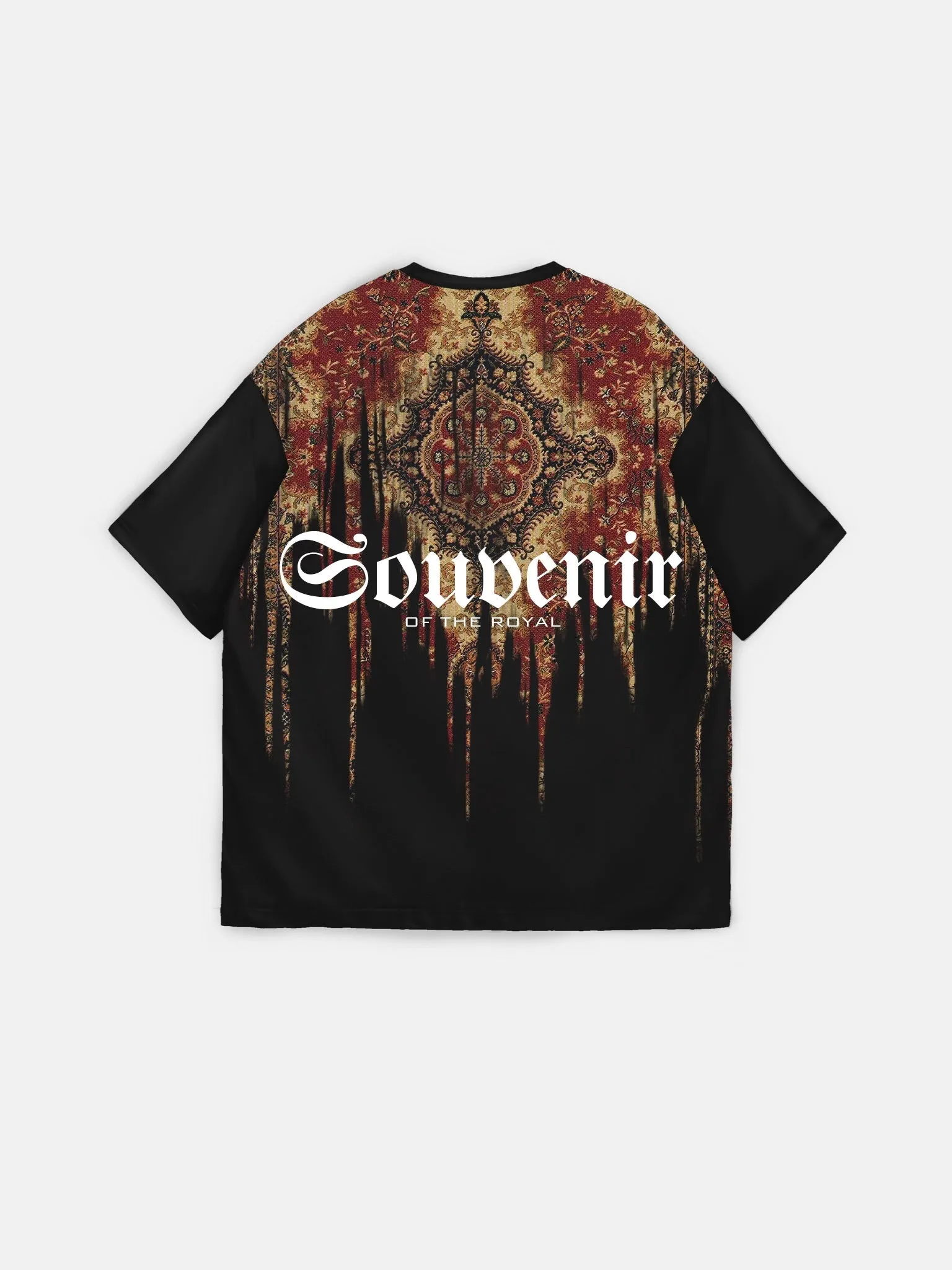 Oversize Souvenir T-shirt - Black