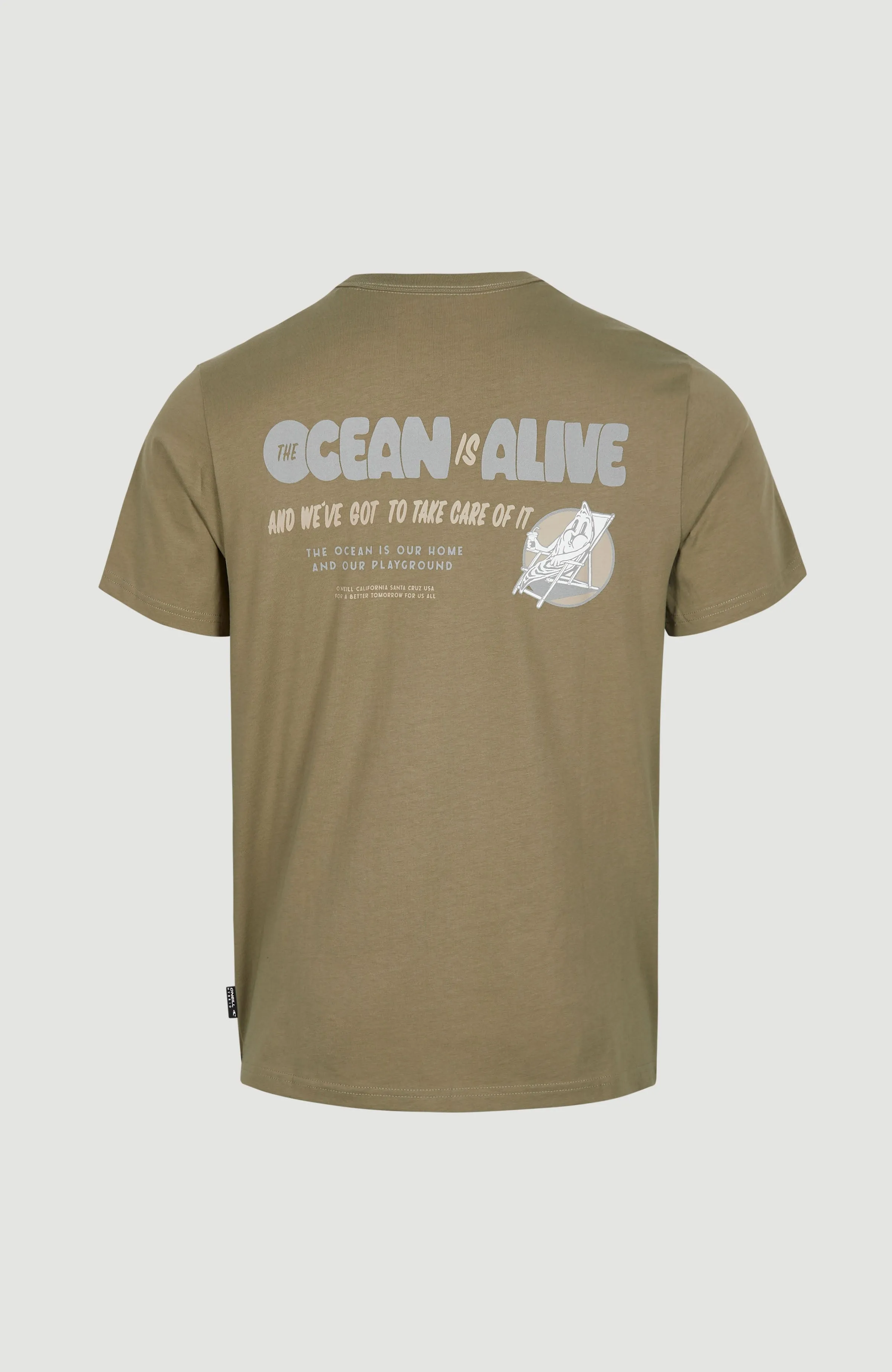 Pacific T-Shirt | Deep Lichen Green