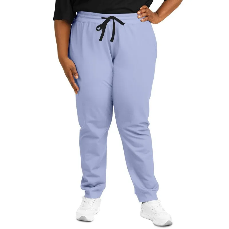 Pale Pastel Blue Joggers | Unisex | with PLUS sizes | Bright Pale Pastel Blue | C30M22Y0K0