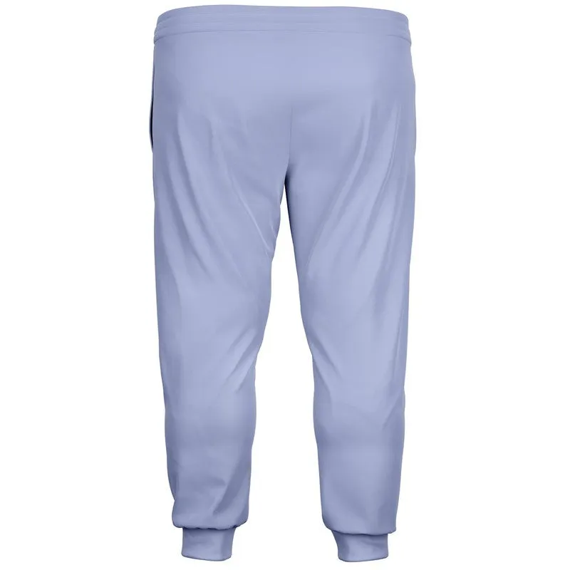 Pale Pastel Blue Joggers | Unisex | with PLUS sizes | Bright Pale Pastel Blue | C30M22Y0K0