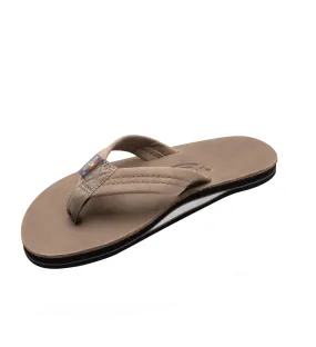 Premier Leather Single Layer Sandal Grey