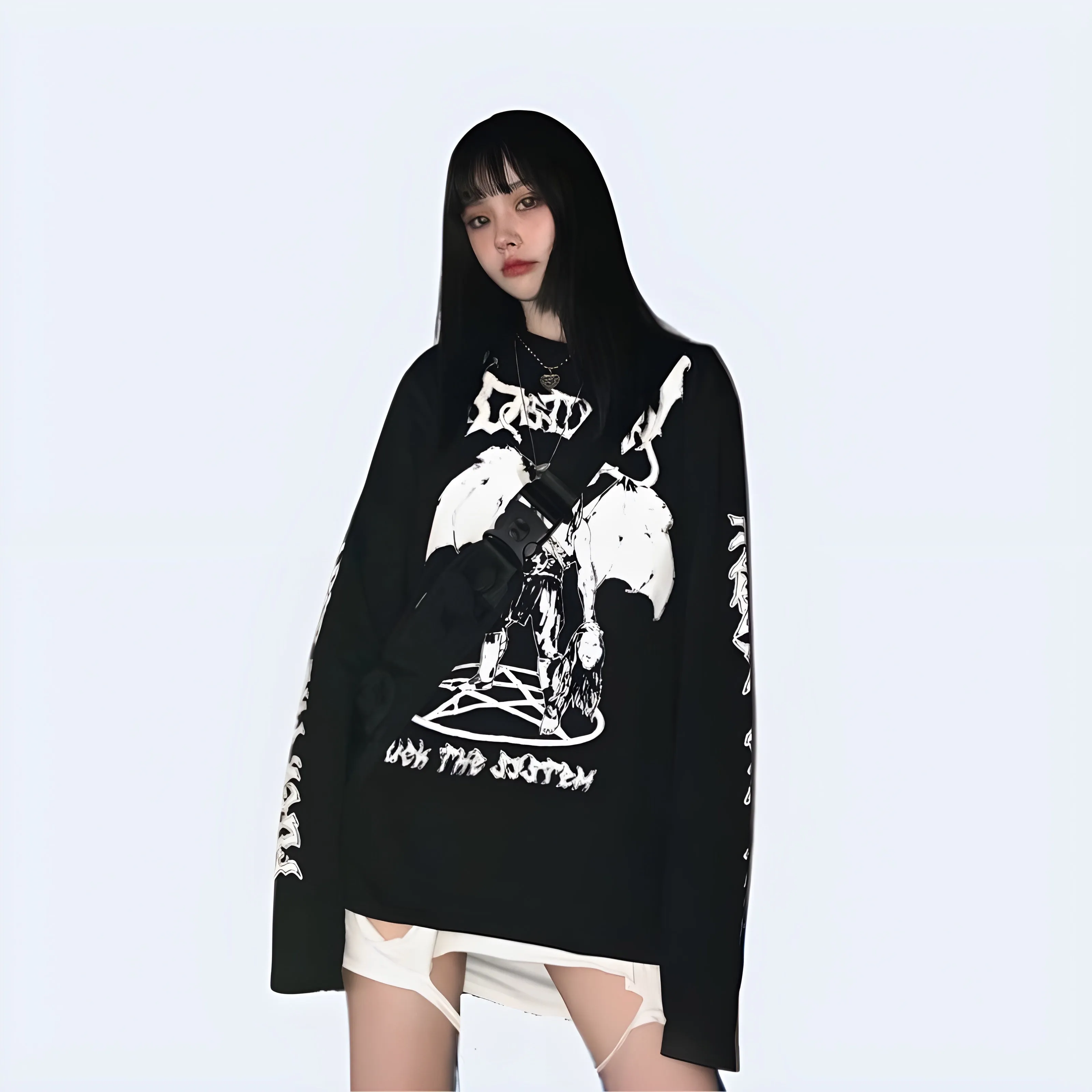 Reflective Demon Long Sleeve T-shirt