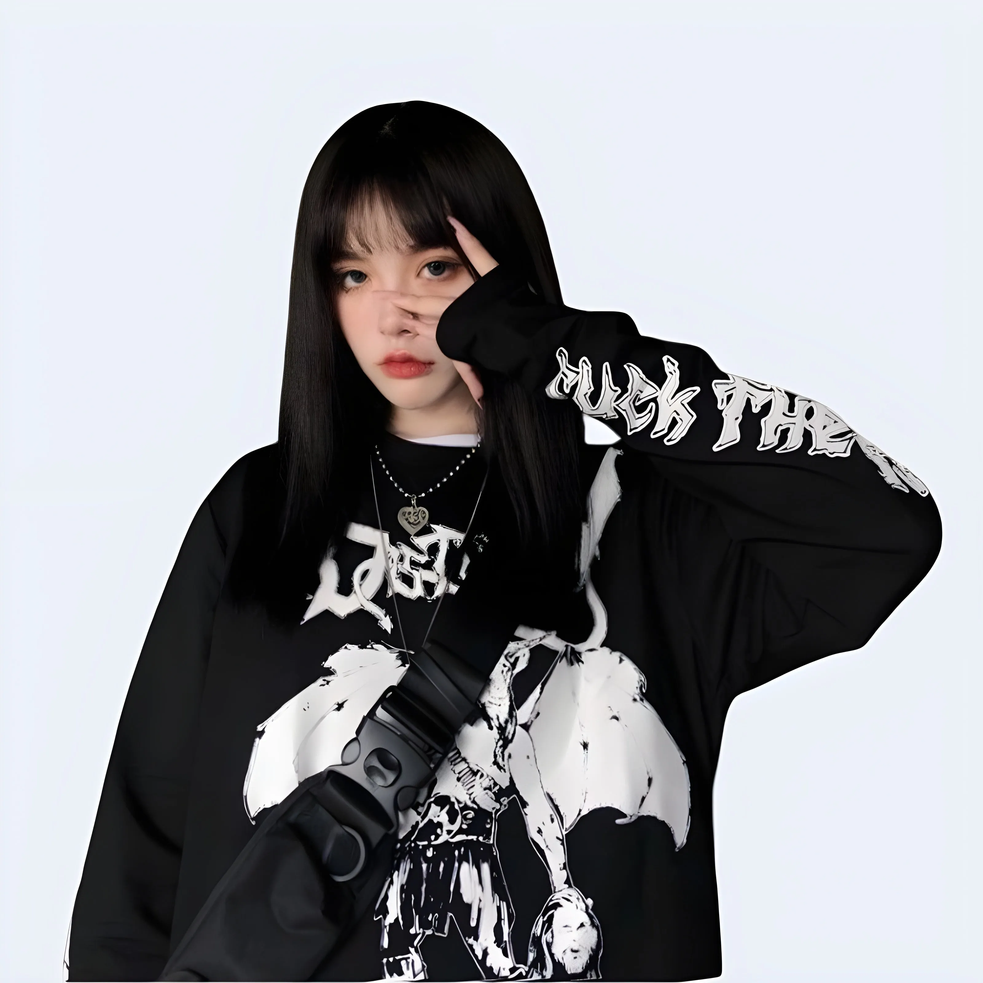 Reflective Demon Long Sleeve T-shirt