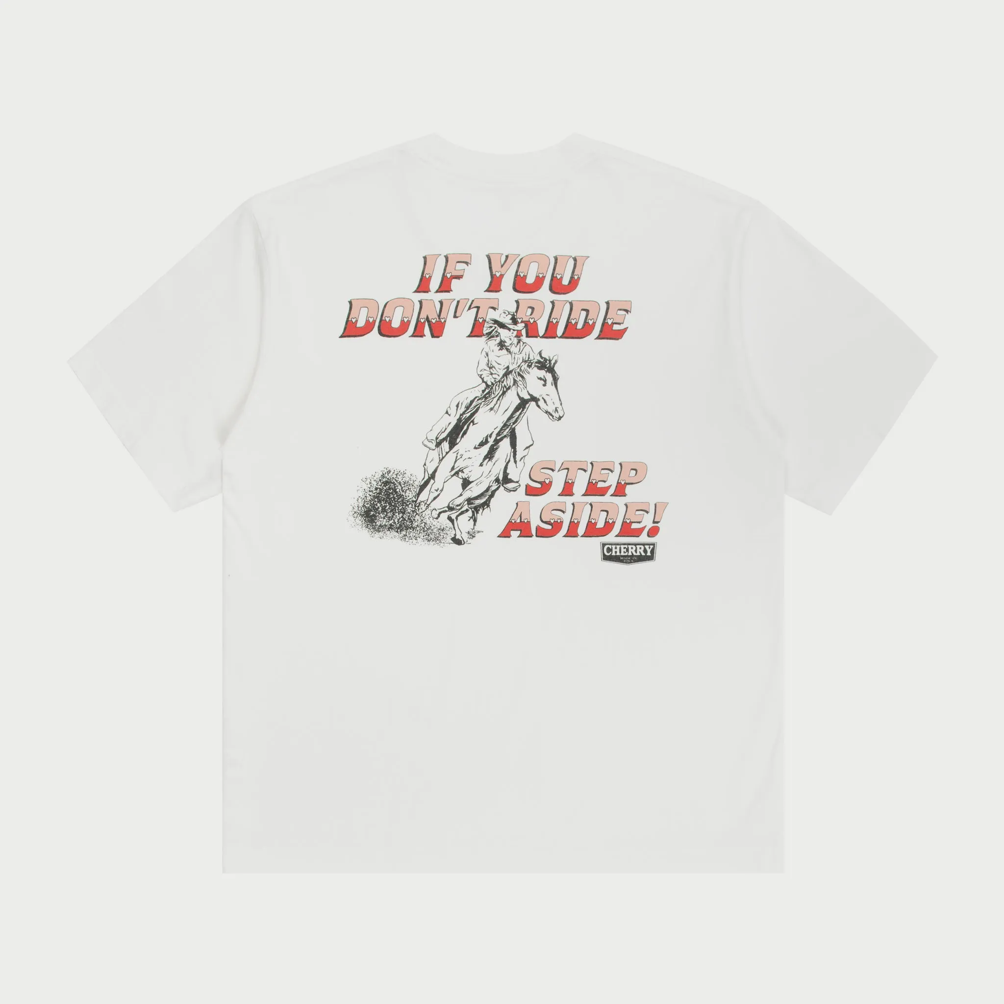 Ride Pocket Tee (White)