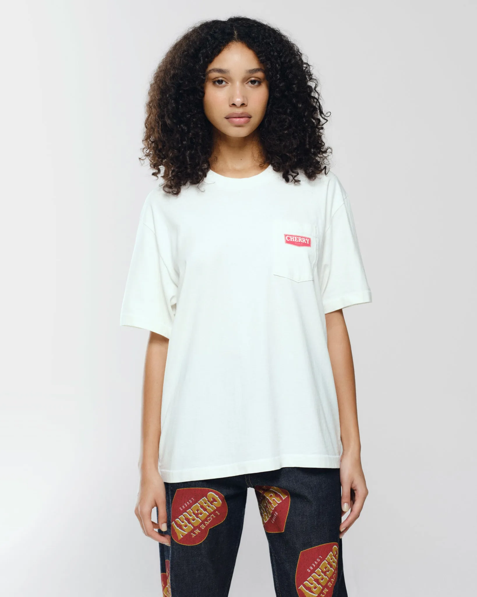 Ride Pocket Tee (White)