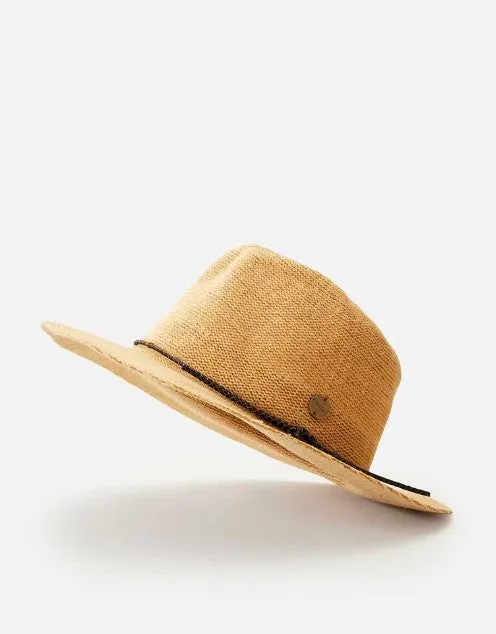 Rip Curl Spiced Temple Knit Panama Hat Sand