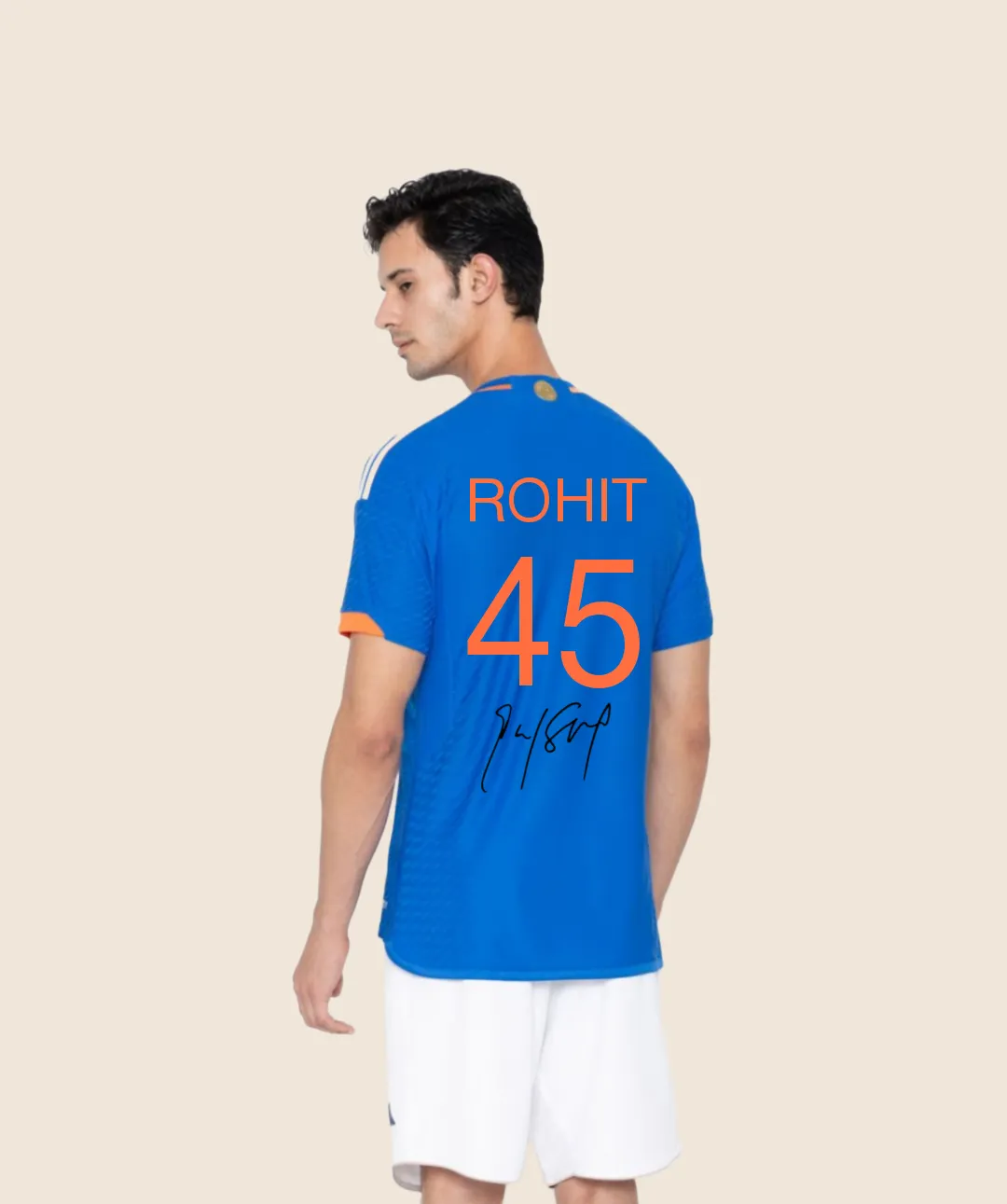 Rohit Sharma signature Edition jerseys 2023-24- Fan Edition