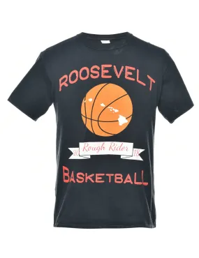 Roosevelt Basketball Printed T-shirt - S