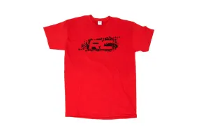 Rough Country T-Shirt - Rough Country Tread - Red - Size LG