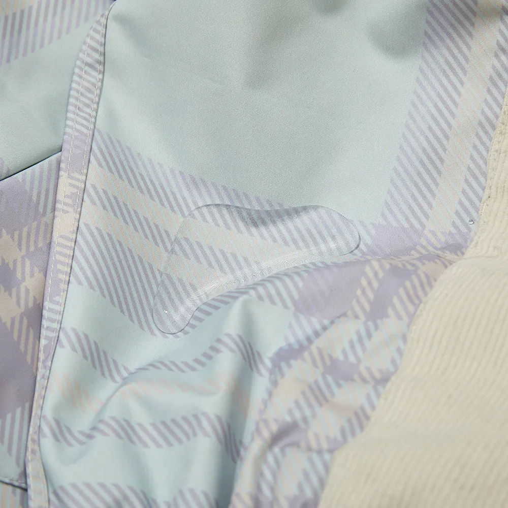 RTR ANORAK JACKET PASTEL PURPLE CHECK